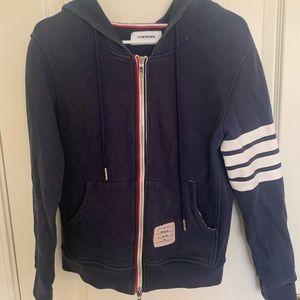 Thom Browne 4 bar hoodie